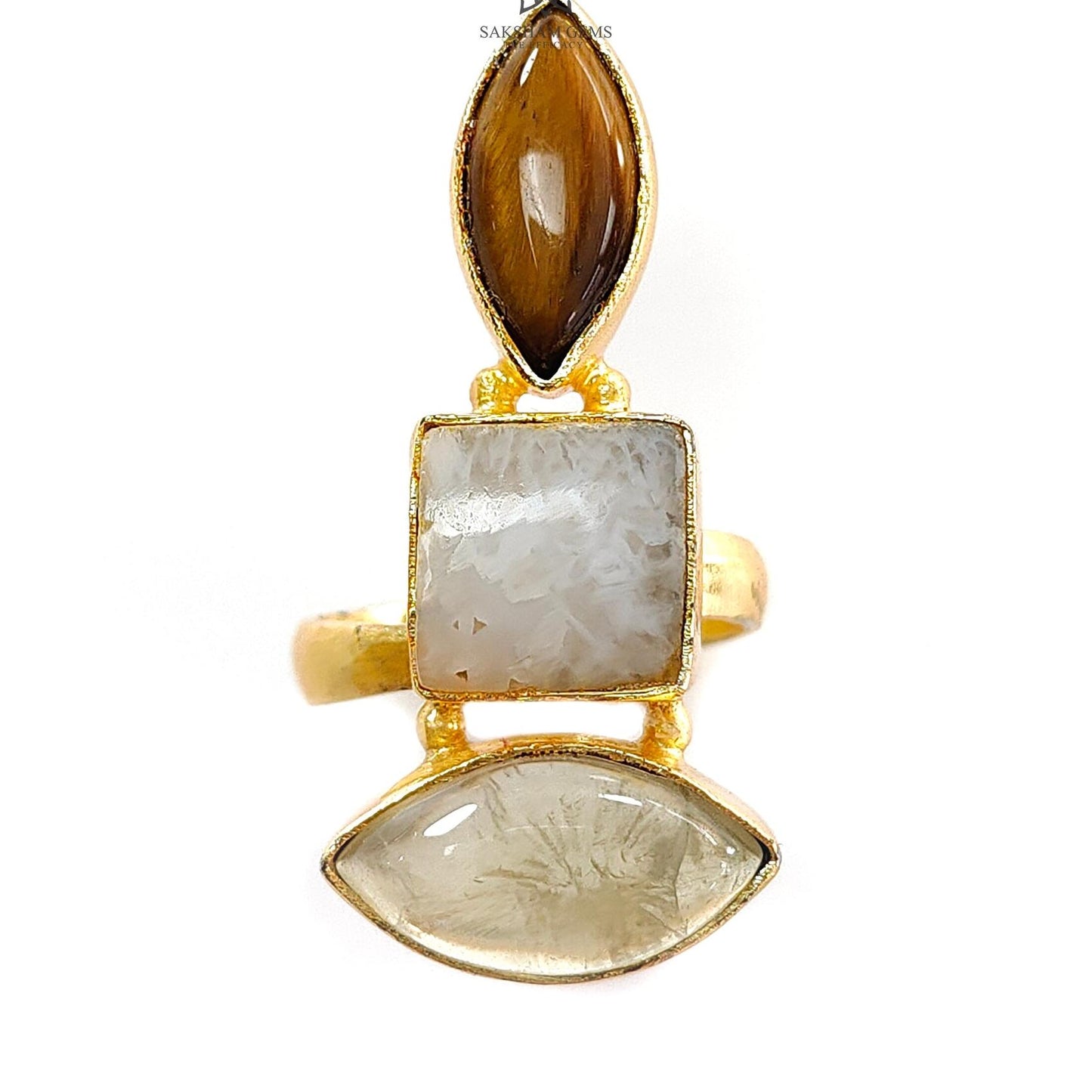 Handmade Cocktail Ring 7.64gms