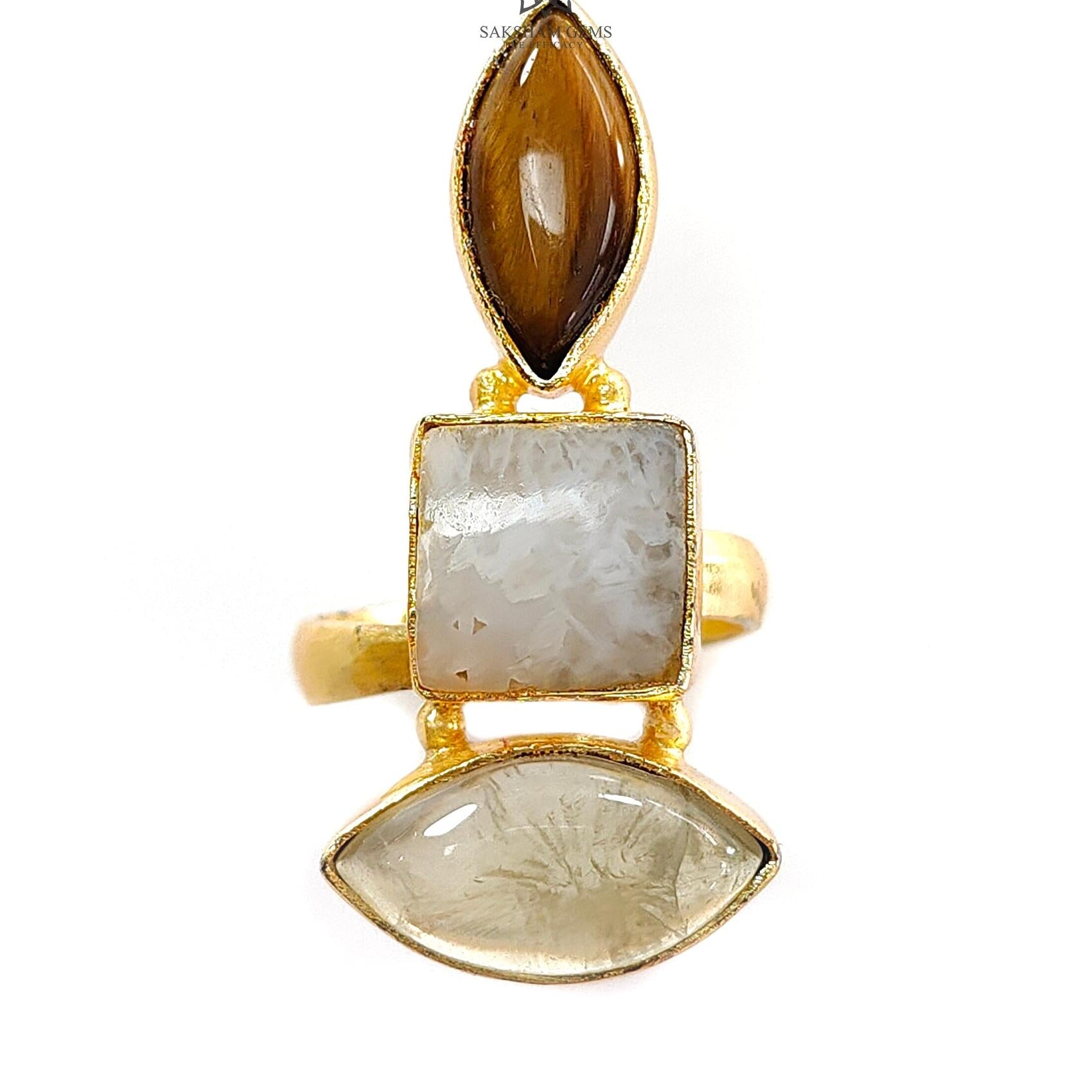 Handmade Cocktail Ring 7.64gms