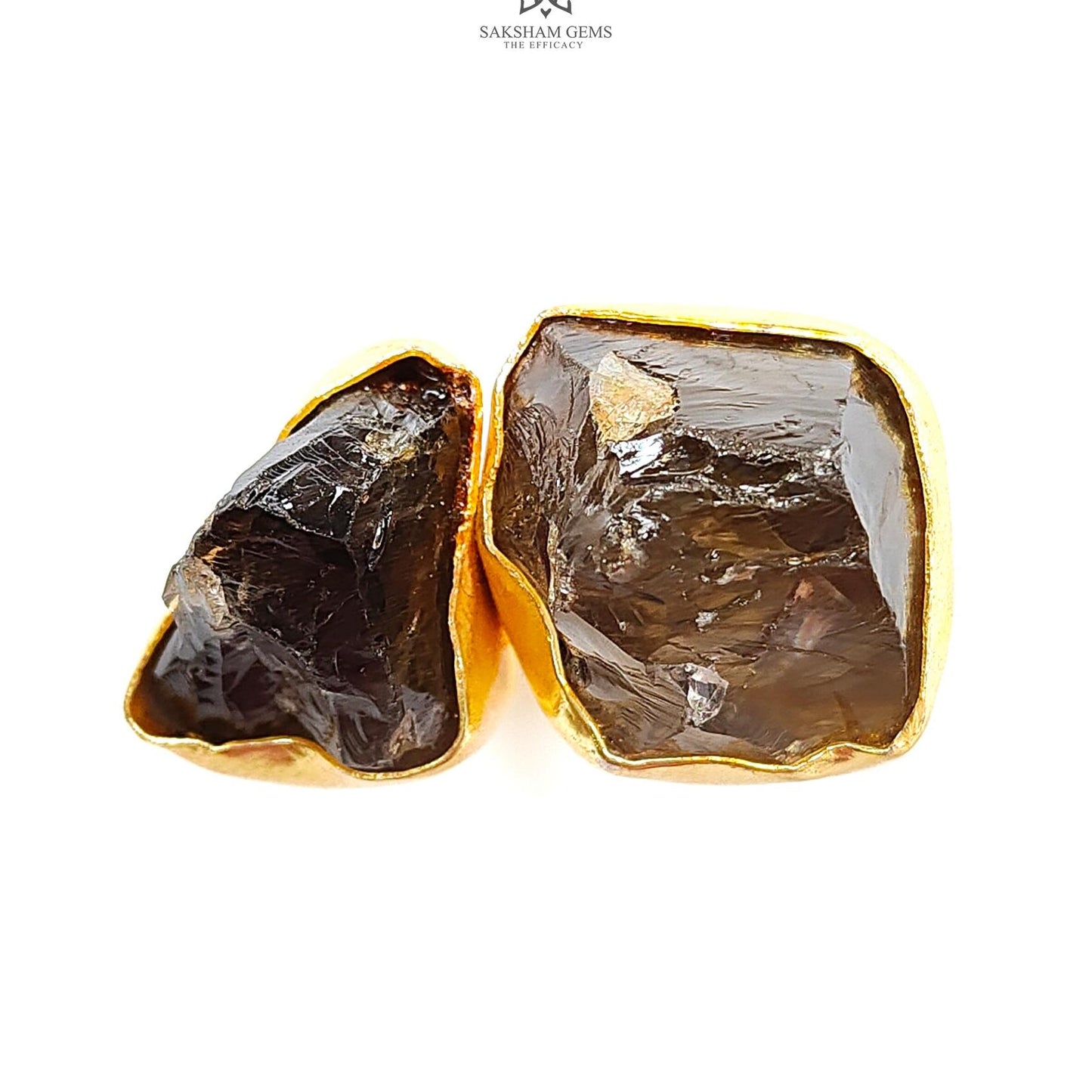 Handmade Cocktail Ring: 17.28gms Gold Plated Natural Multi Color Gemstone Boho Style Dainty Fancy Shape Adjustable Ring Gift For Her