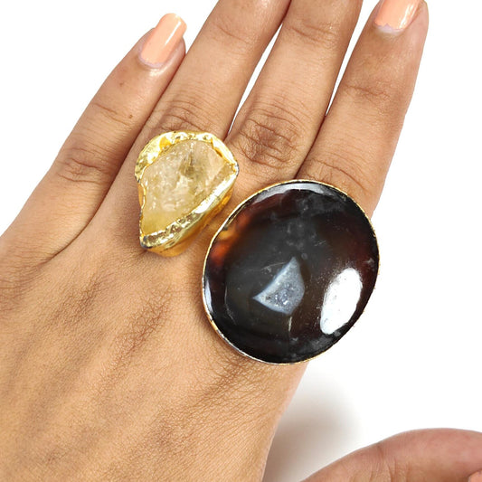 Handmade Cocktail Ring 24.24gms