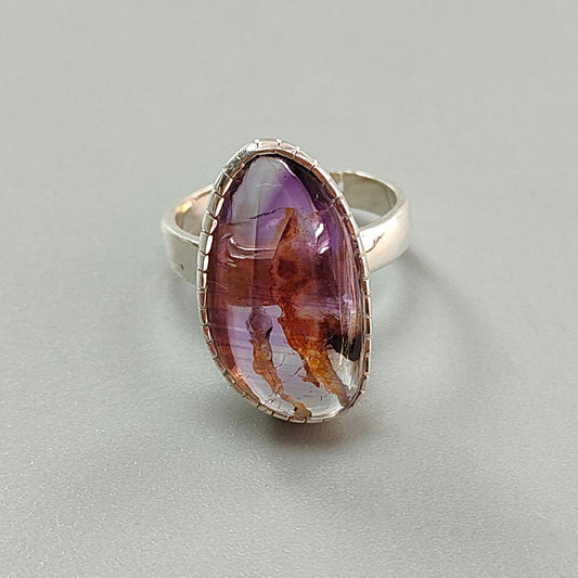 Amethyst Silver Ring