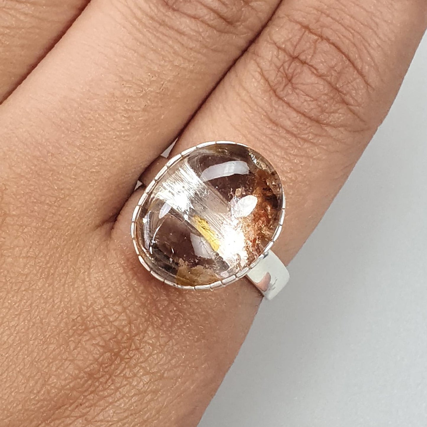 Amethyst Silver Ring