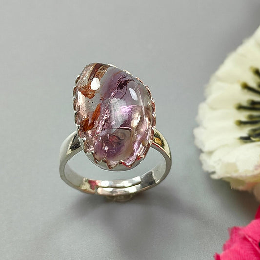 Amethyst Silver Ring