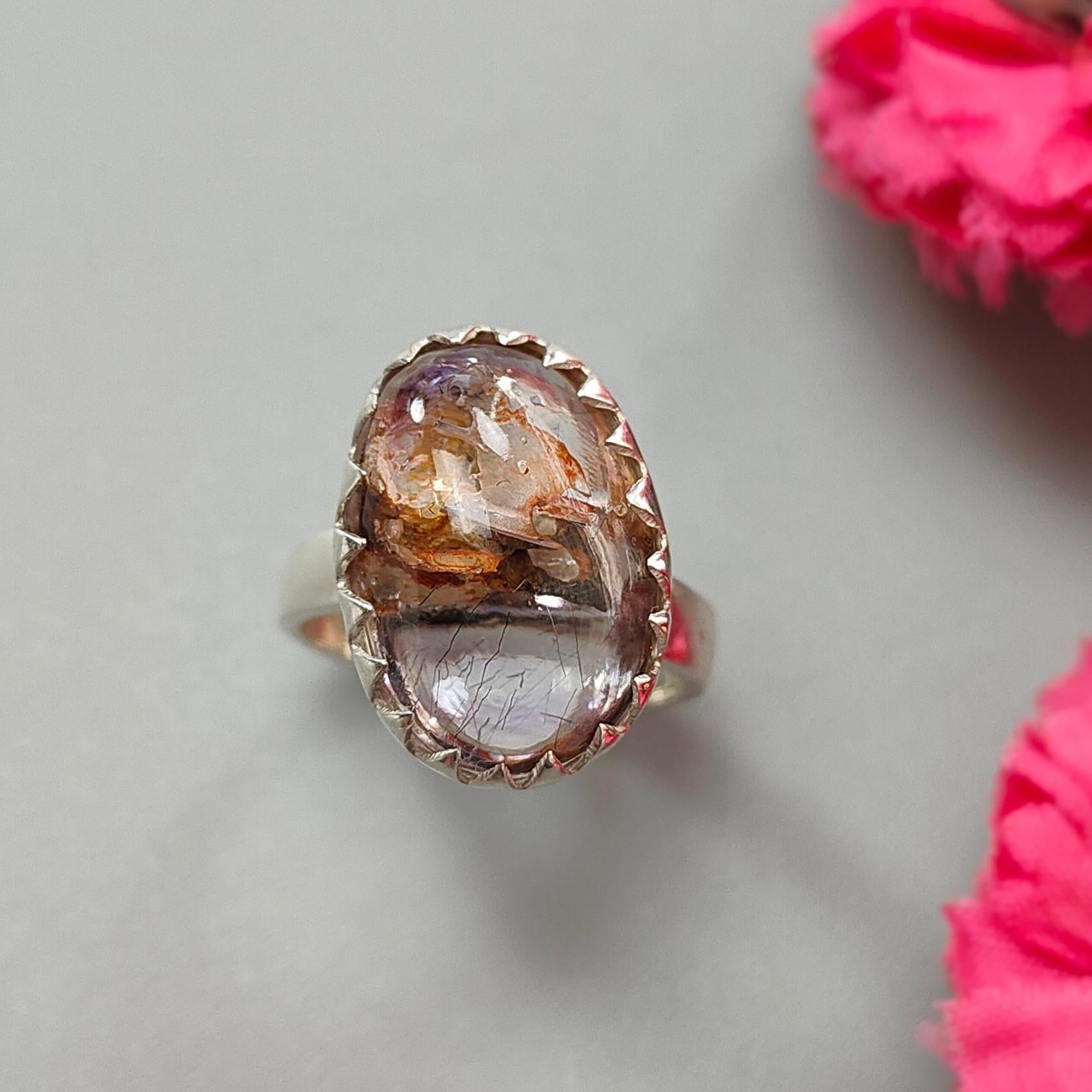 Amethyst Silver Ring