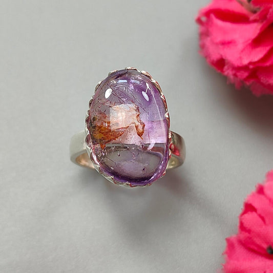 Amethyst Silver Ring