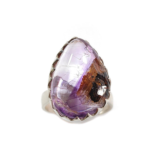 Amethyst Silver Ring