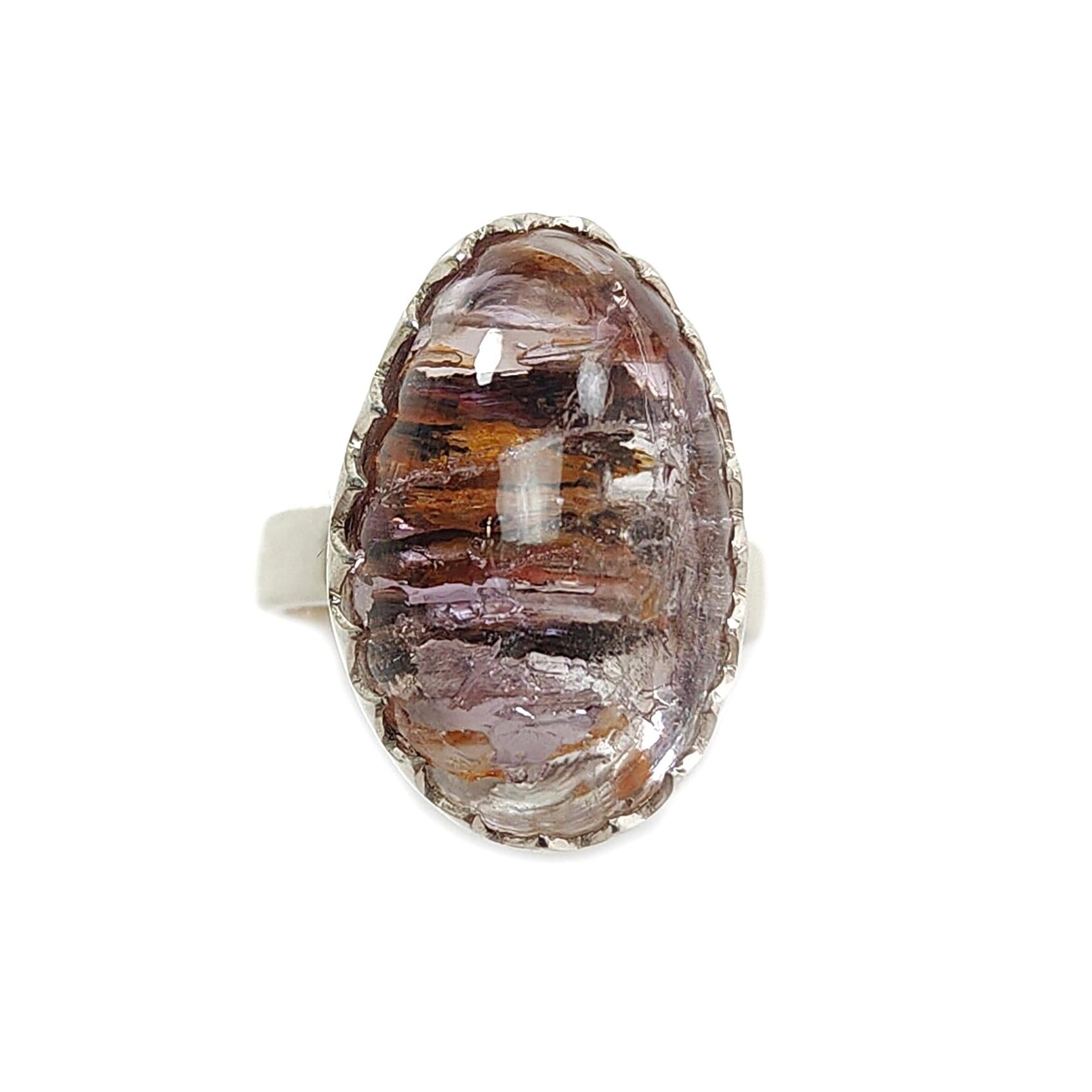 Amethyst Silver Ring