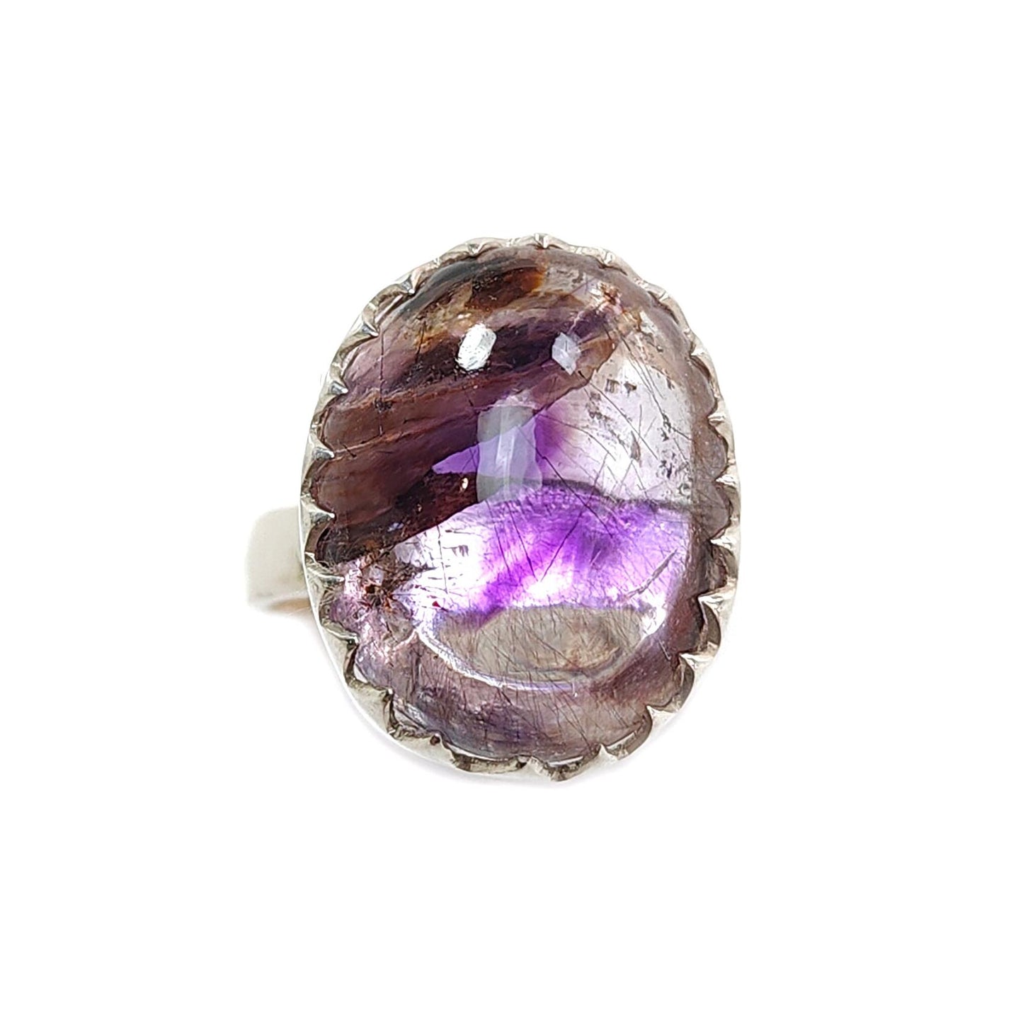 Amethyst Silver Ring