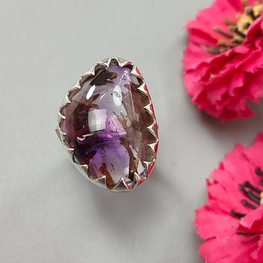 Amethyst Silver Ring