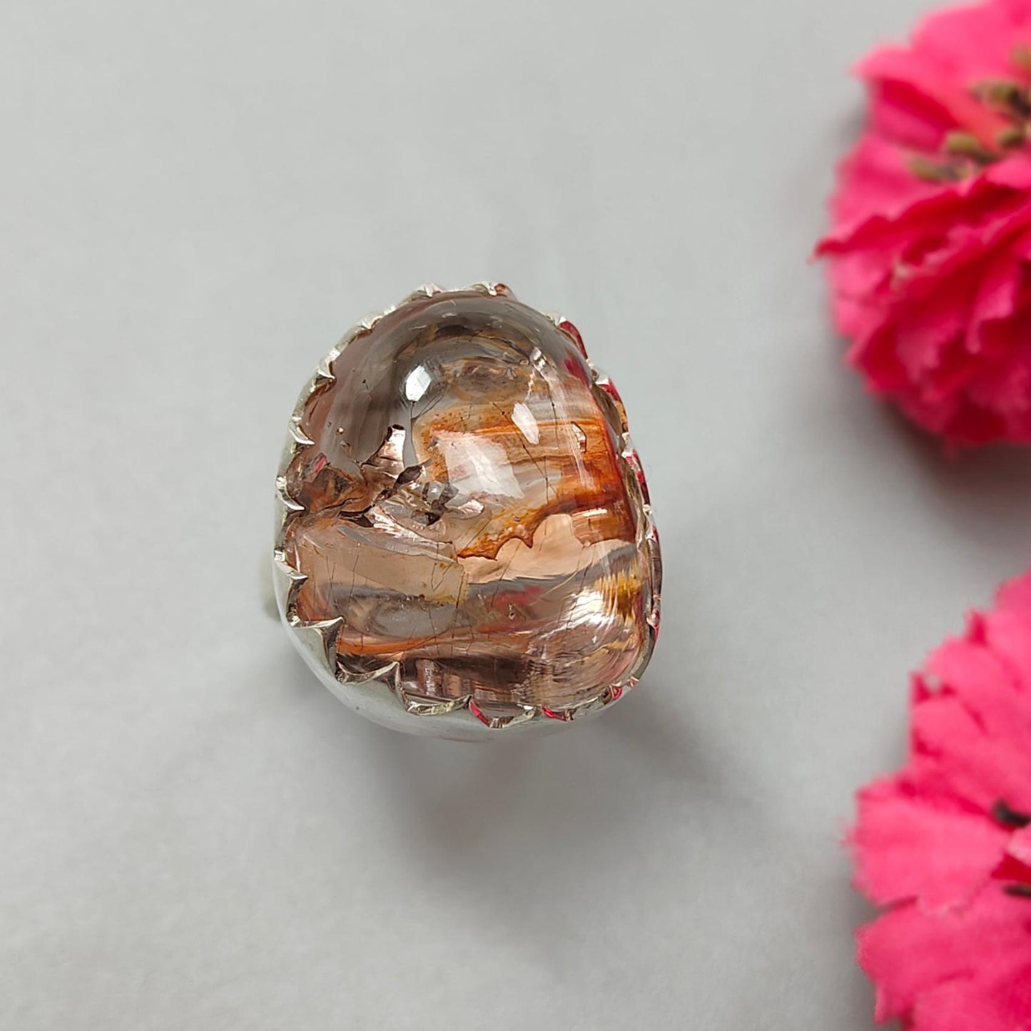 Amethyst Silver Ring