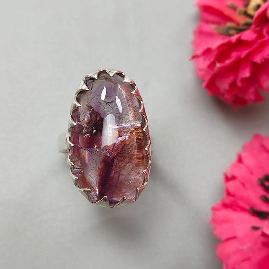 Amethyst Silver Ring
