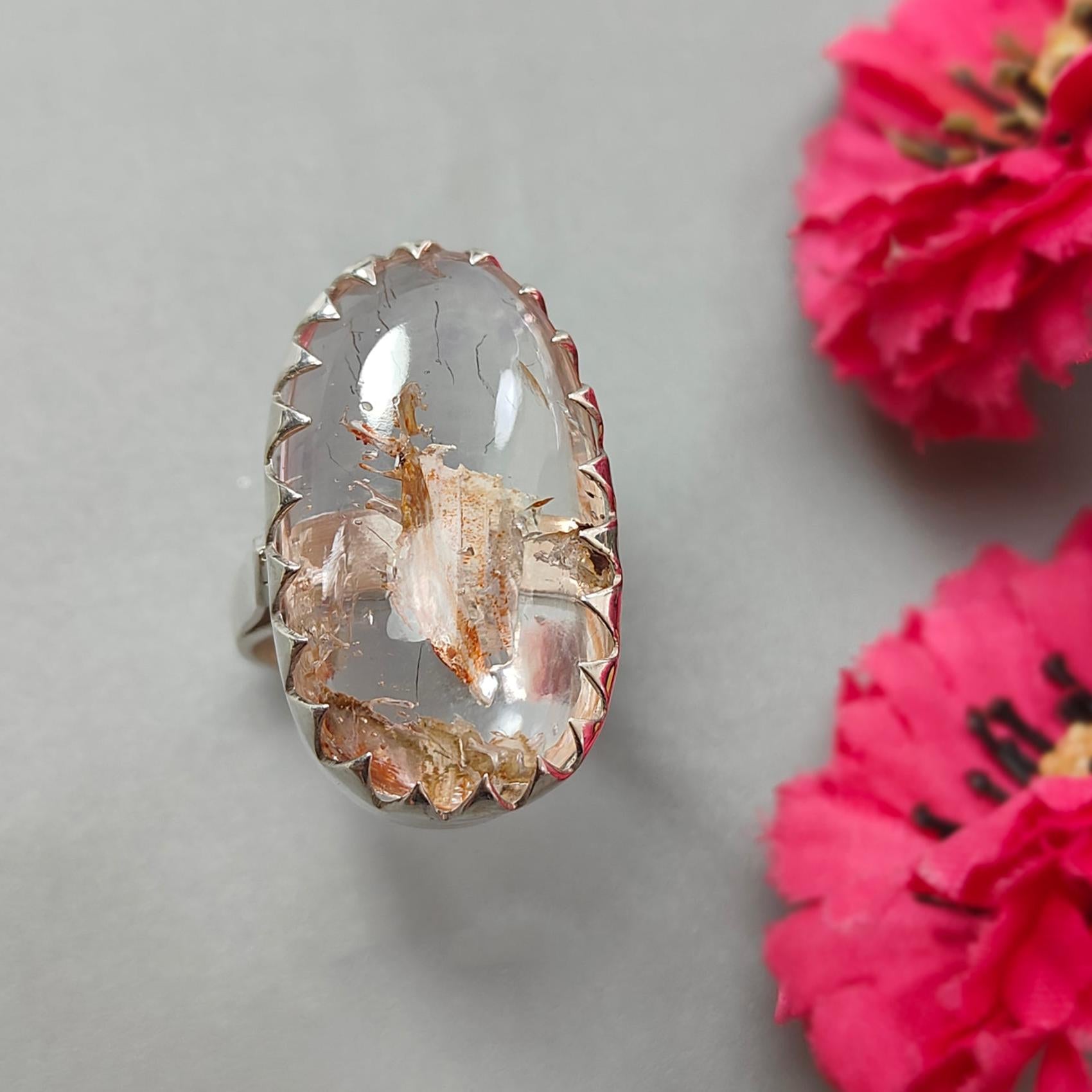 Amethyst Silver Ring