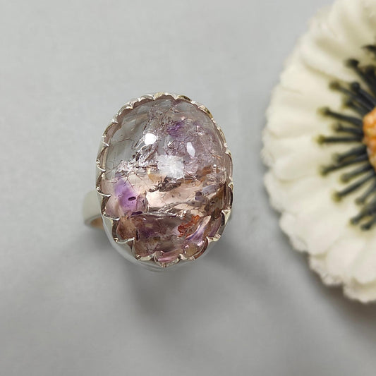 Amethyst Silver Ring