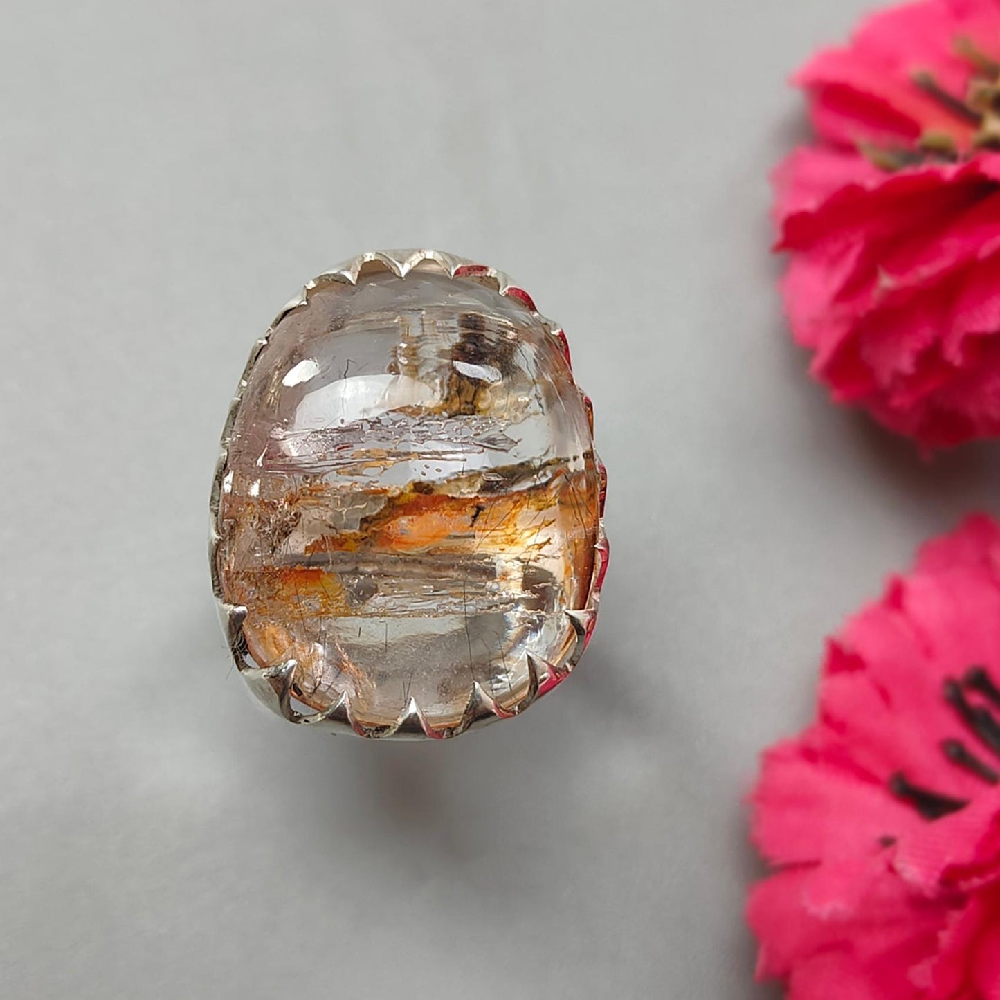 Amethyst Silver Ring