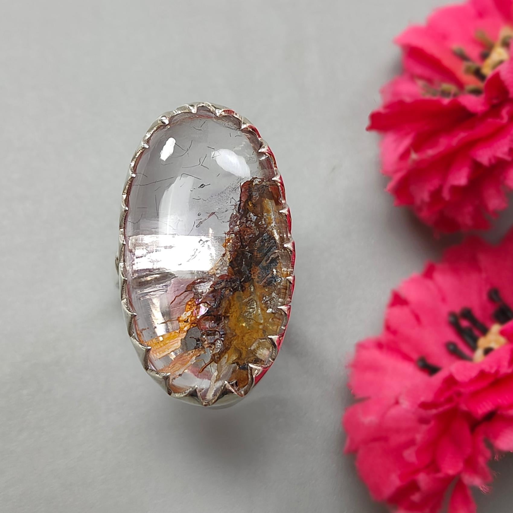 Amethyst Silver Ring