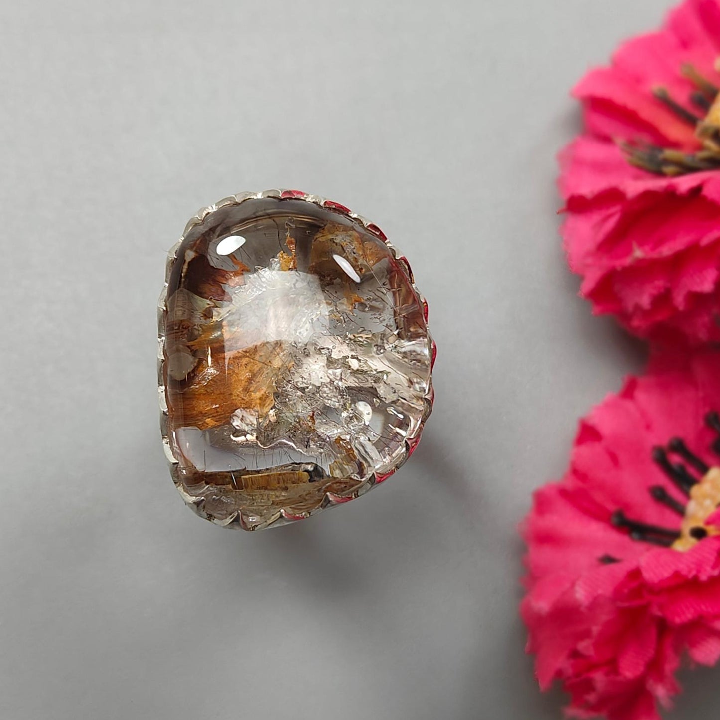 Amethyst Silver Ring