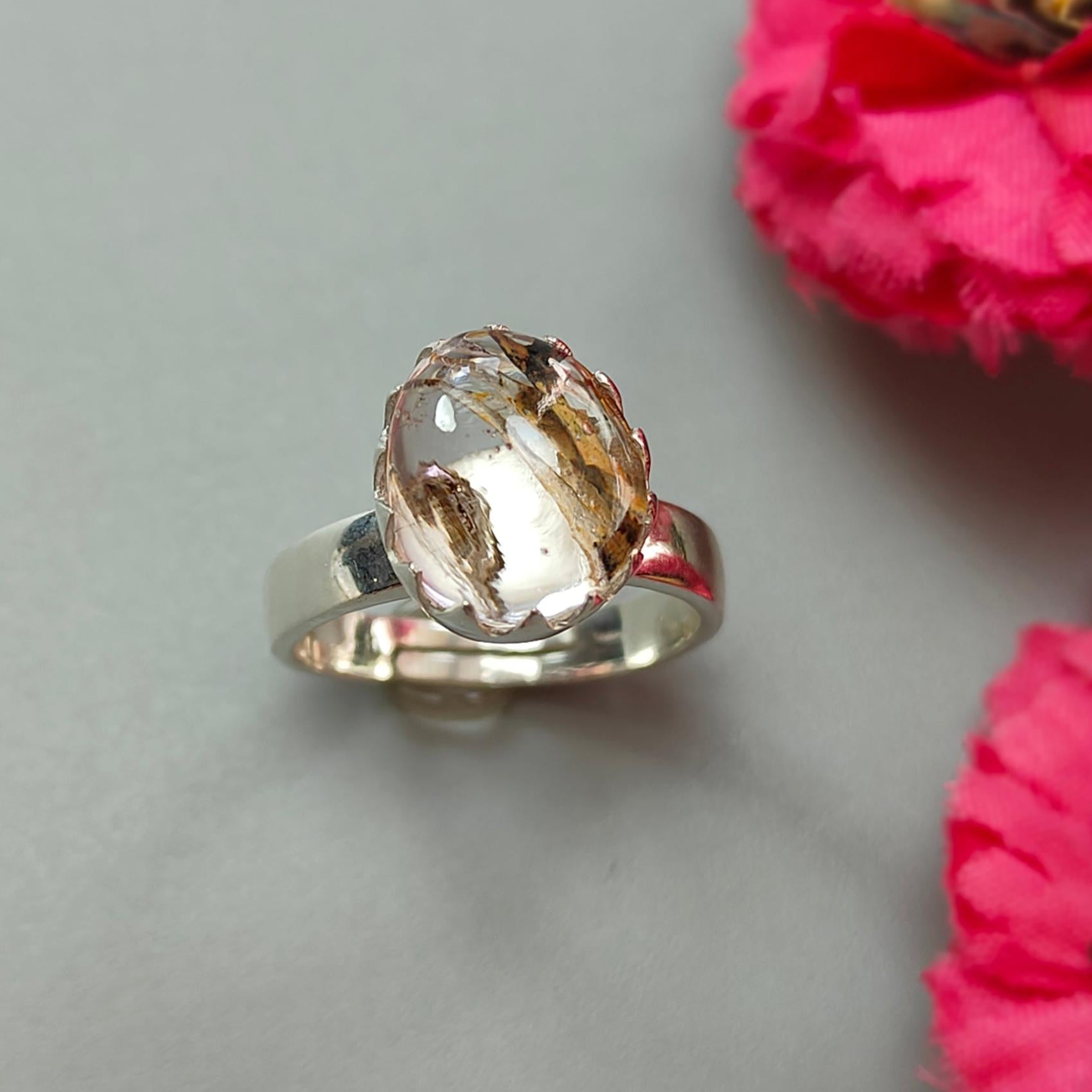 Amethyst Silver Ring