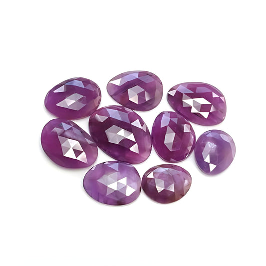 ruby rose cut egg shape