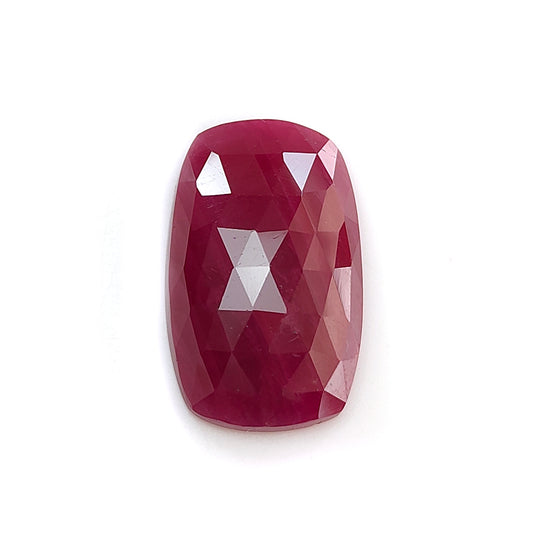 ruby roose cut slices gemstone