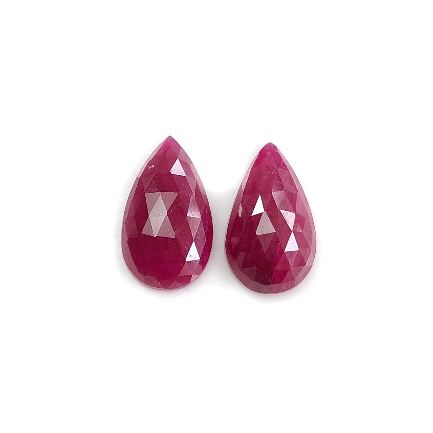Ruby Faceted Cut Gemstone 