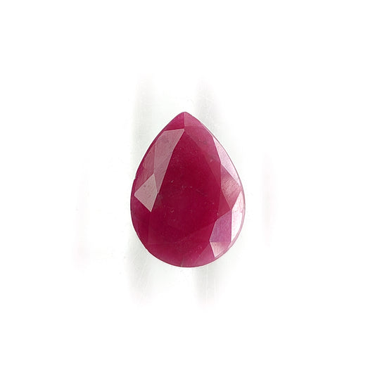Ruby Gemstone Faceted Cut