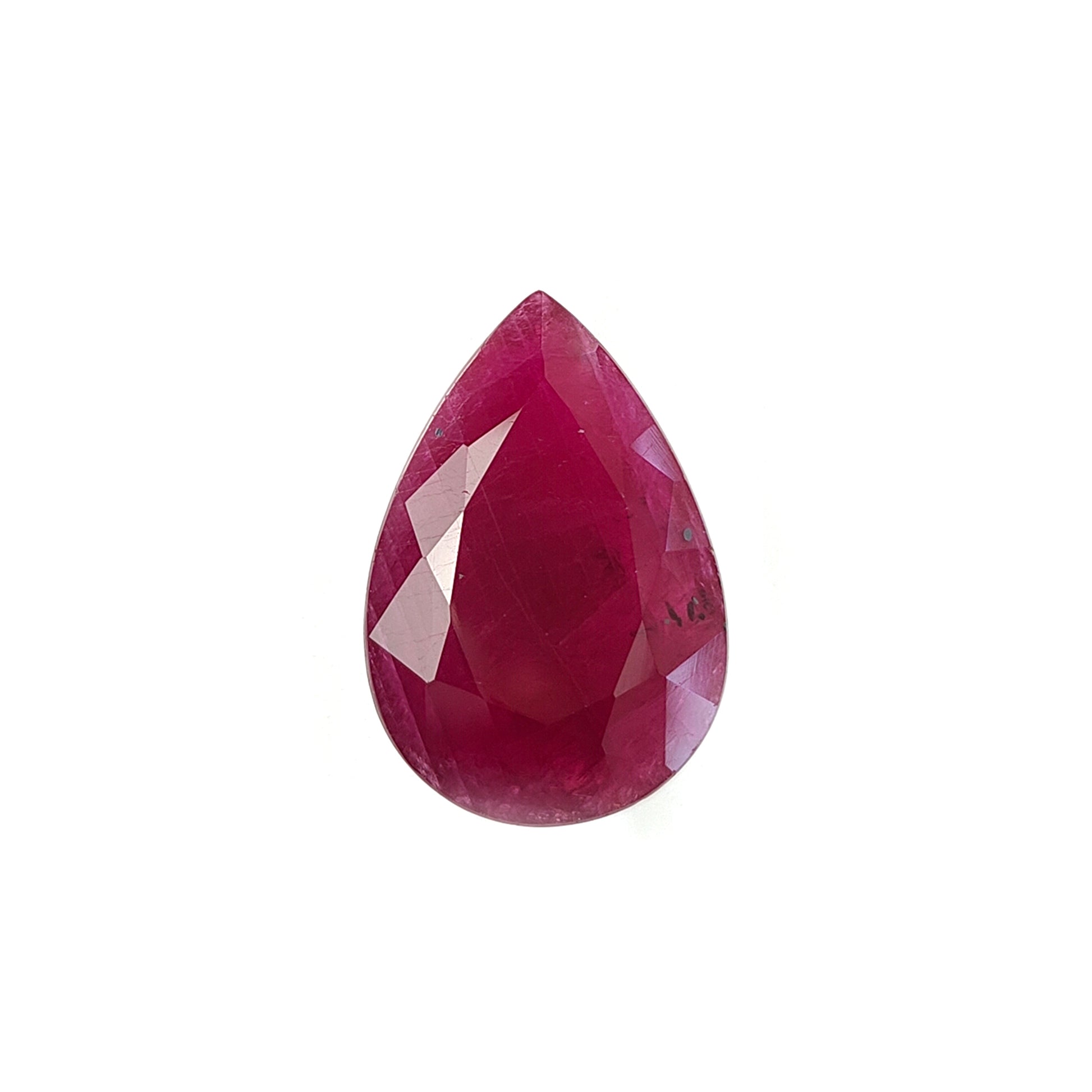 Ruby  Faceted Cut Gemstone
