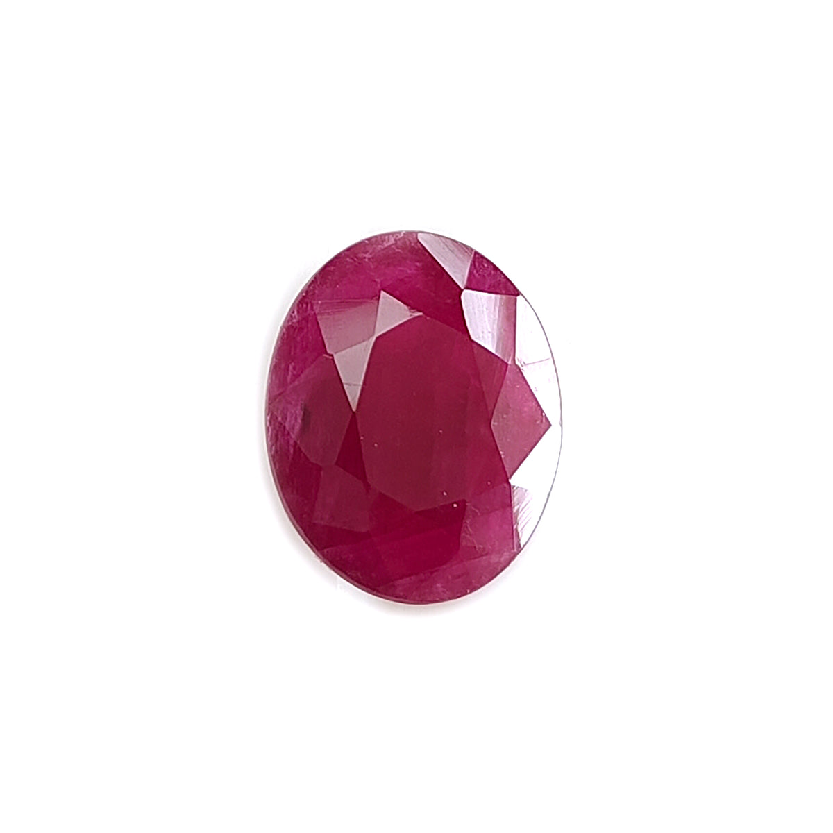 Ruby Oval Cut