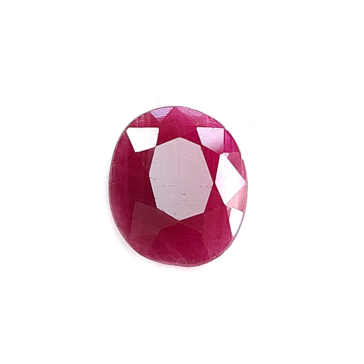Ruby Oval Cut