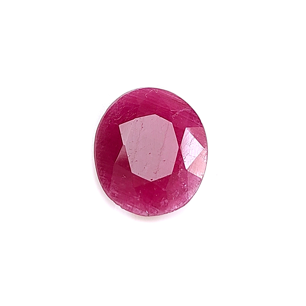 Ruby Oval Cut