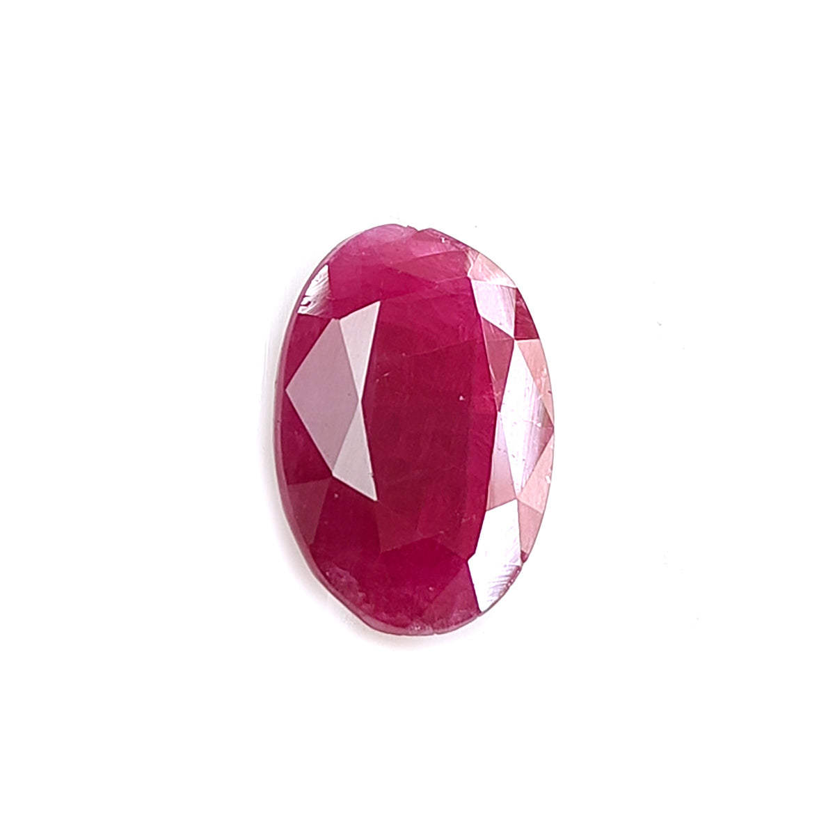 Ruby Oval Cut