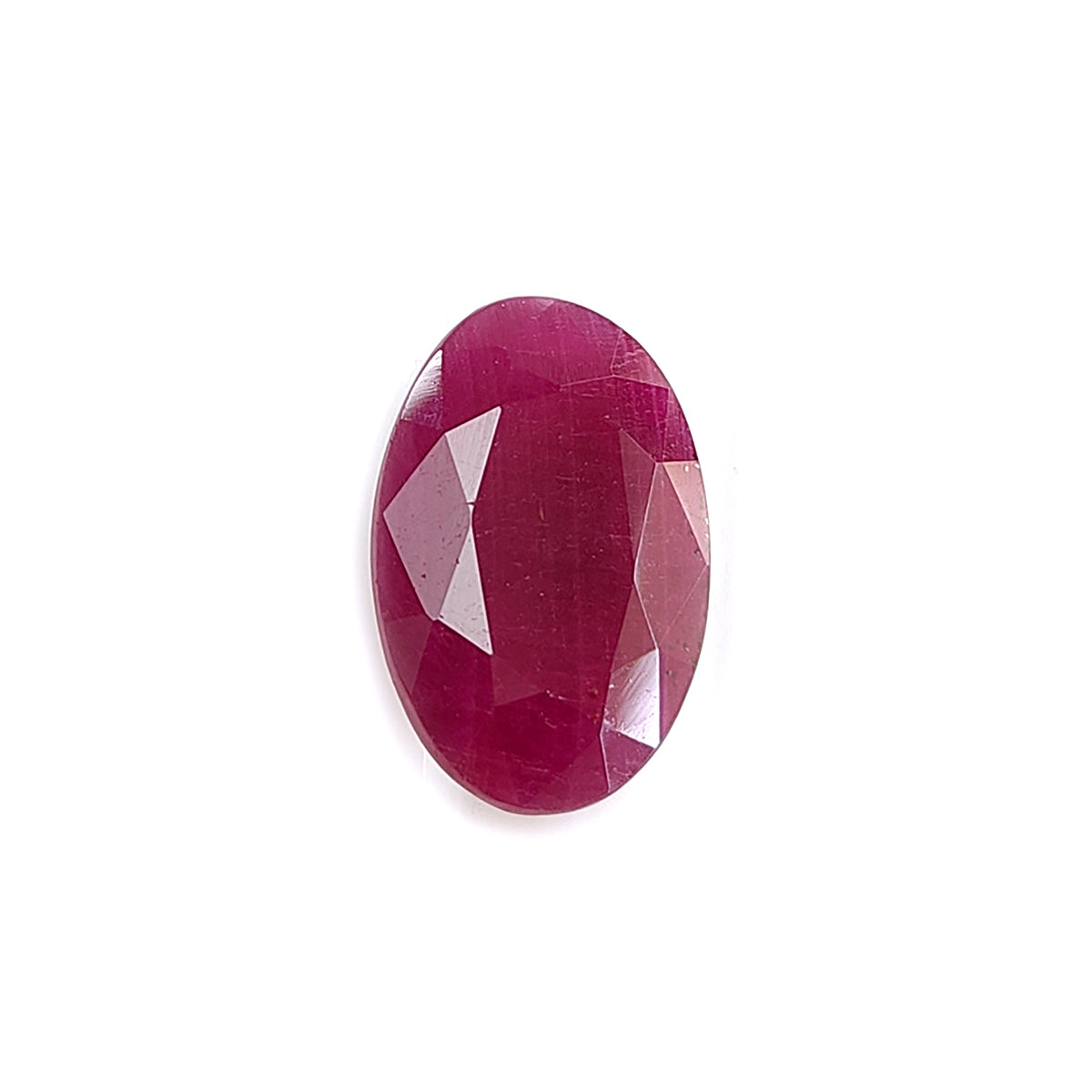 Ruby Oval Cut