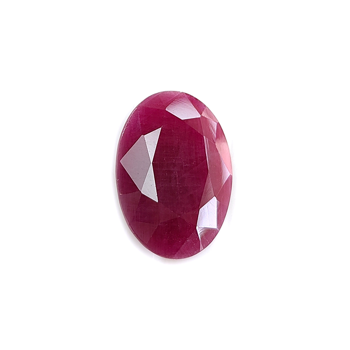 Ruby Oval Cut