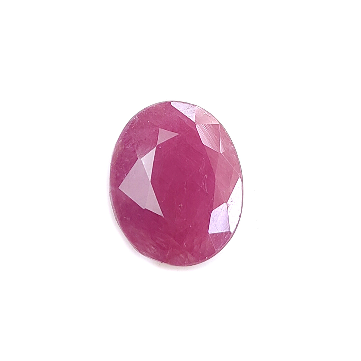 Ruby Oval Cut