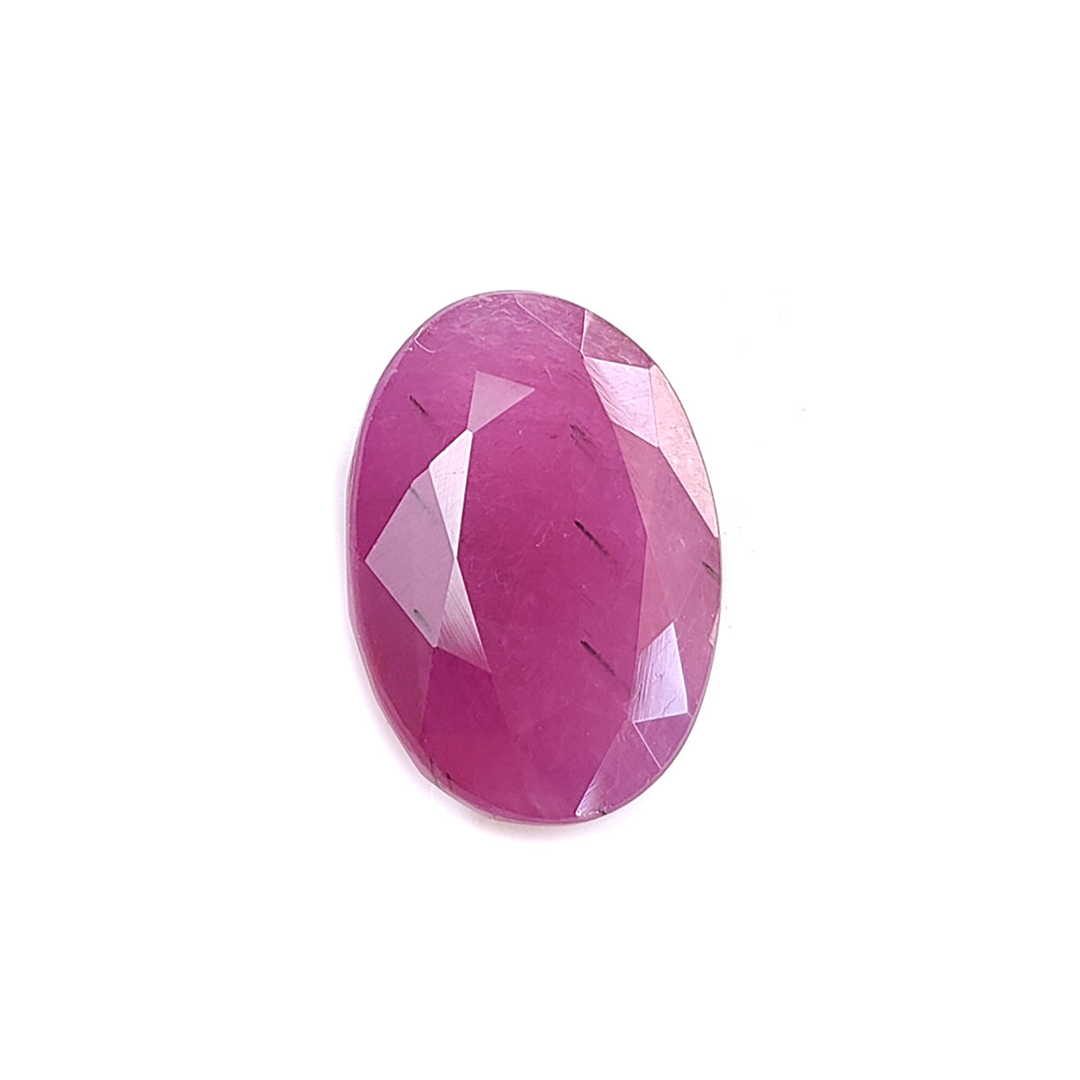 Ruby Oval Cut