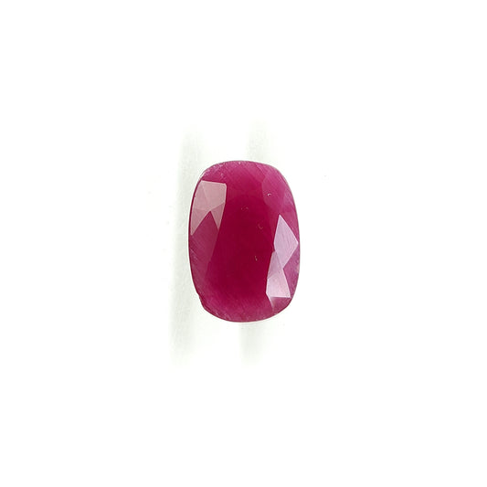 Ruby Faceted Cut Gemstone