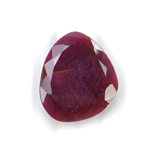 red ruby fancy shape normal cut