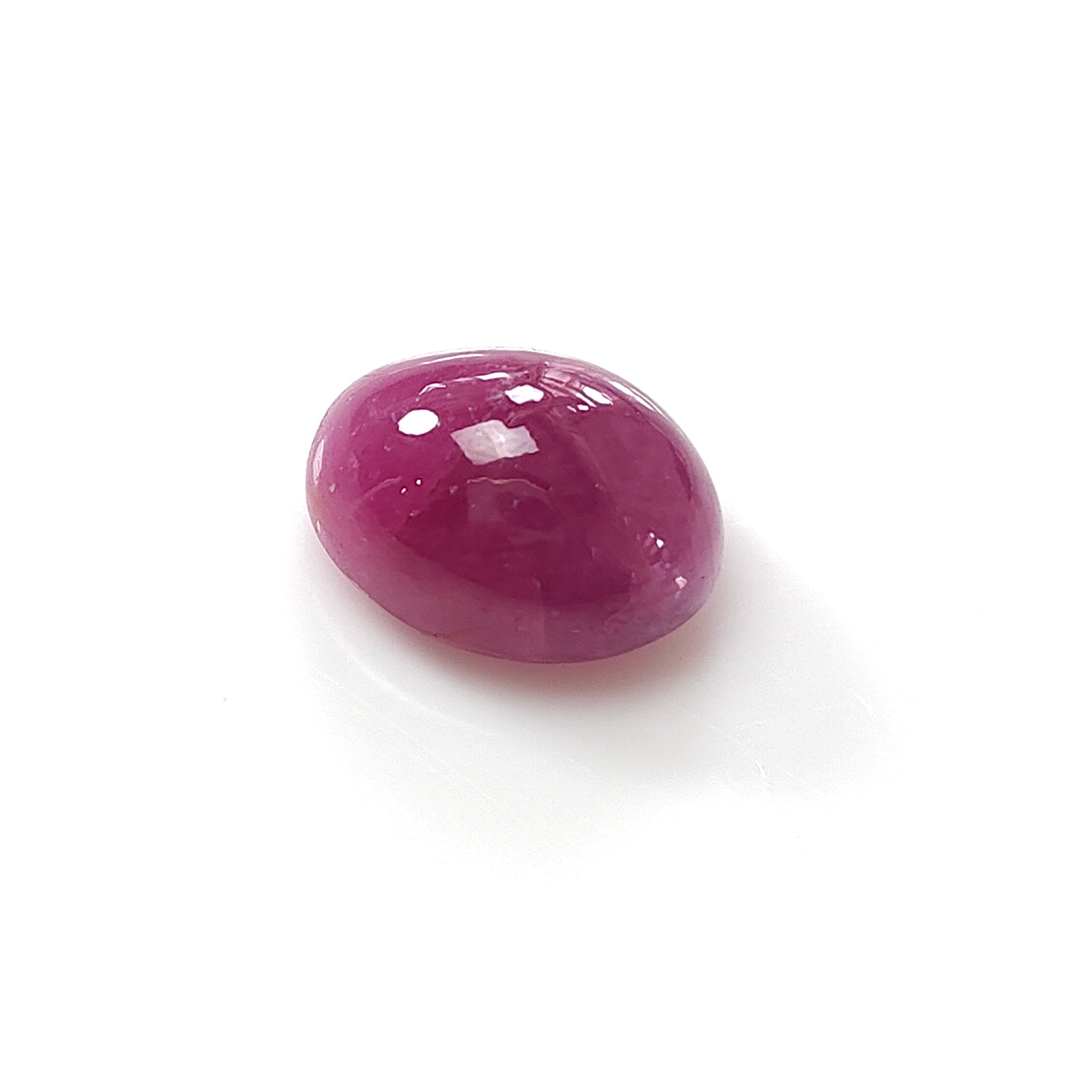 Ruby Oval Shape Cabochon Gemstone