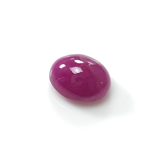 Ruby Oval Shape Cabochon Gemstone