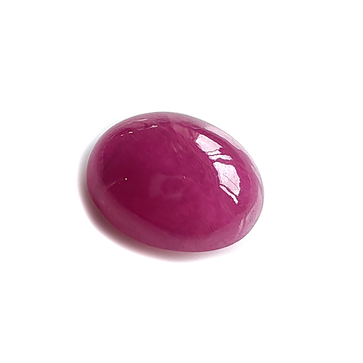 Ruby Oval Shape Cabochon Gemstone