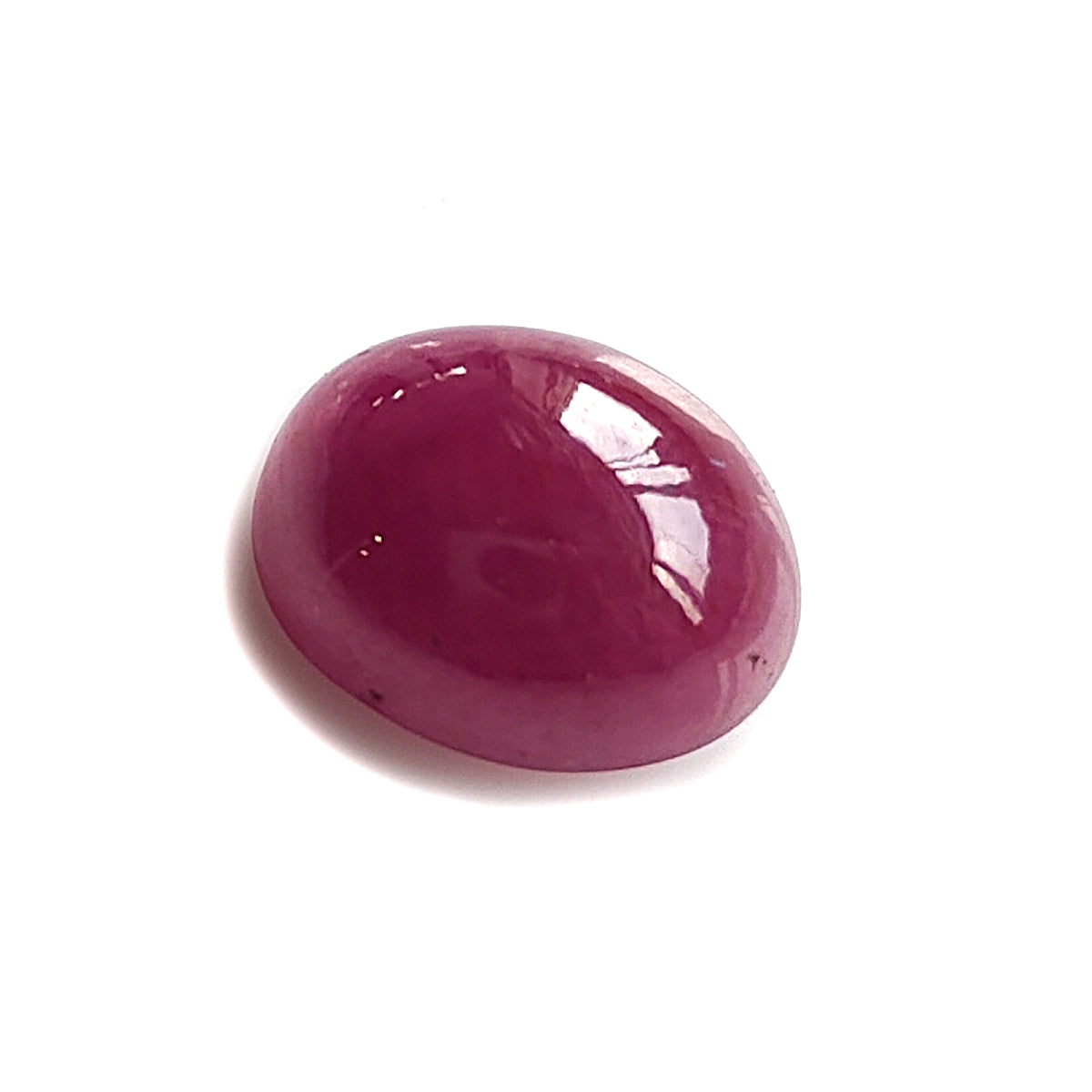 Ruby Oval Shape Cabochon Gemstone