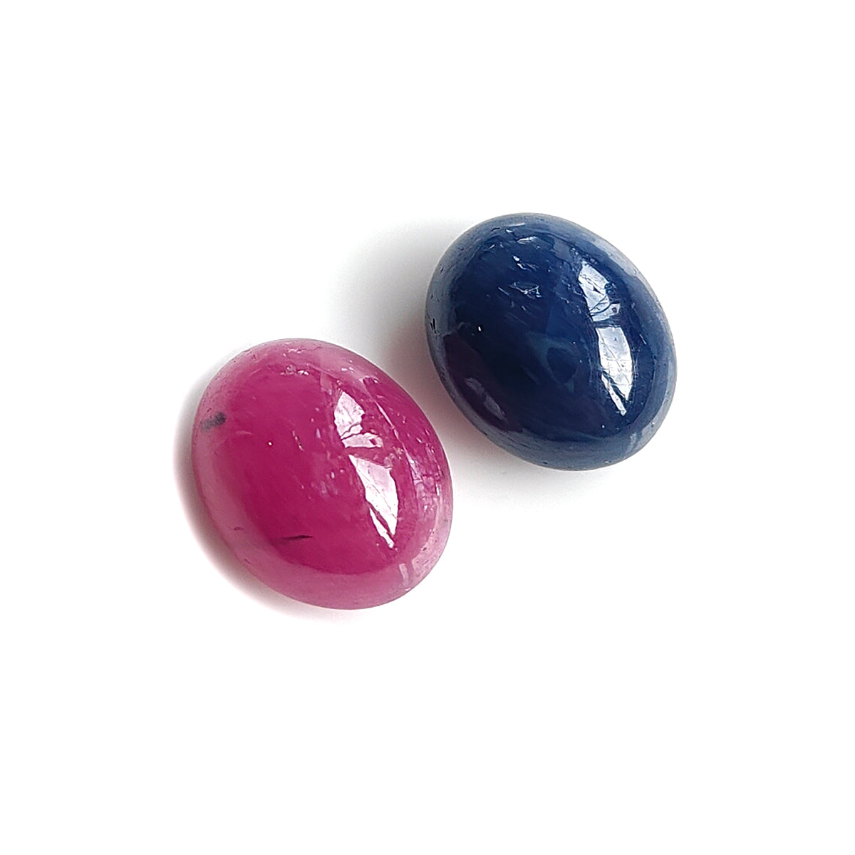 ruby sapphire cabochon gemstone