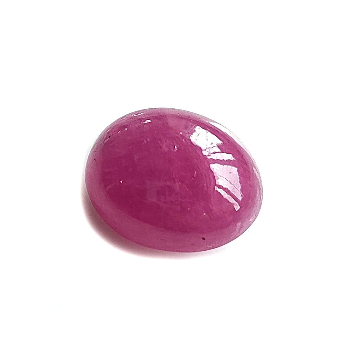 Ruby Oval Shape Cabochon Gemstone