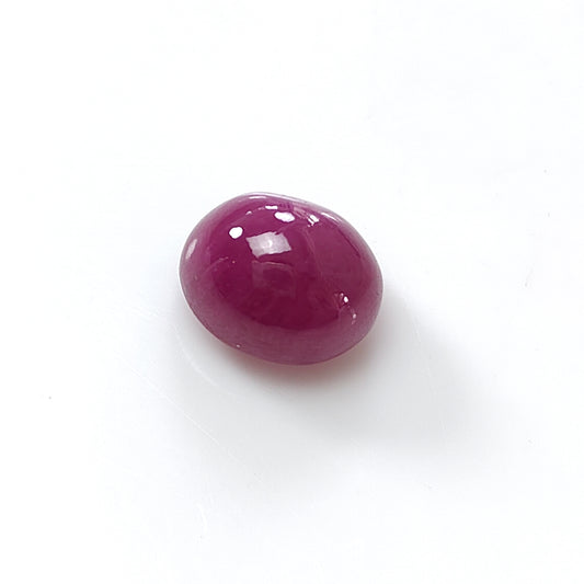 ruby cabochon gemstone