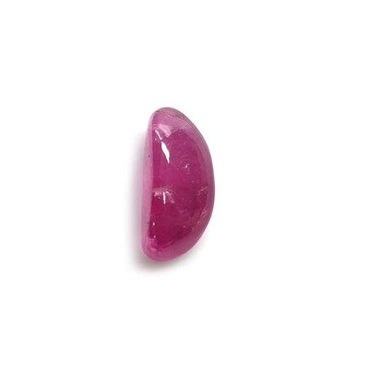 ruby uneven shape cabochon