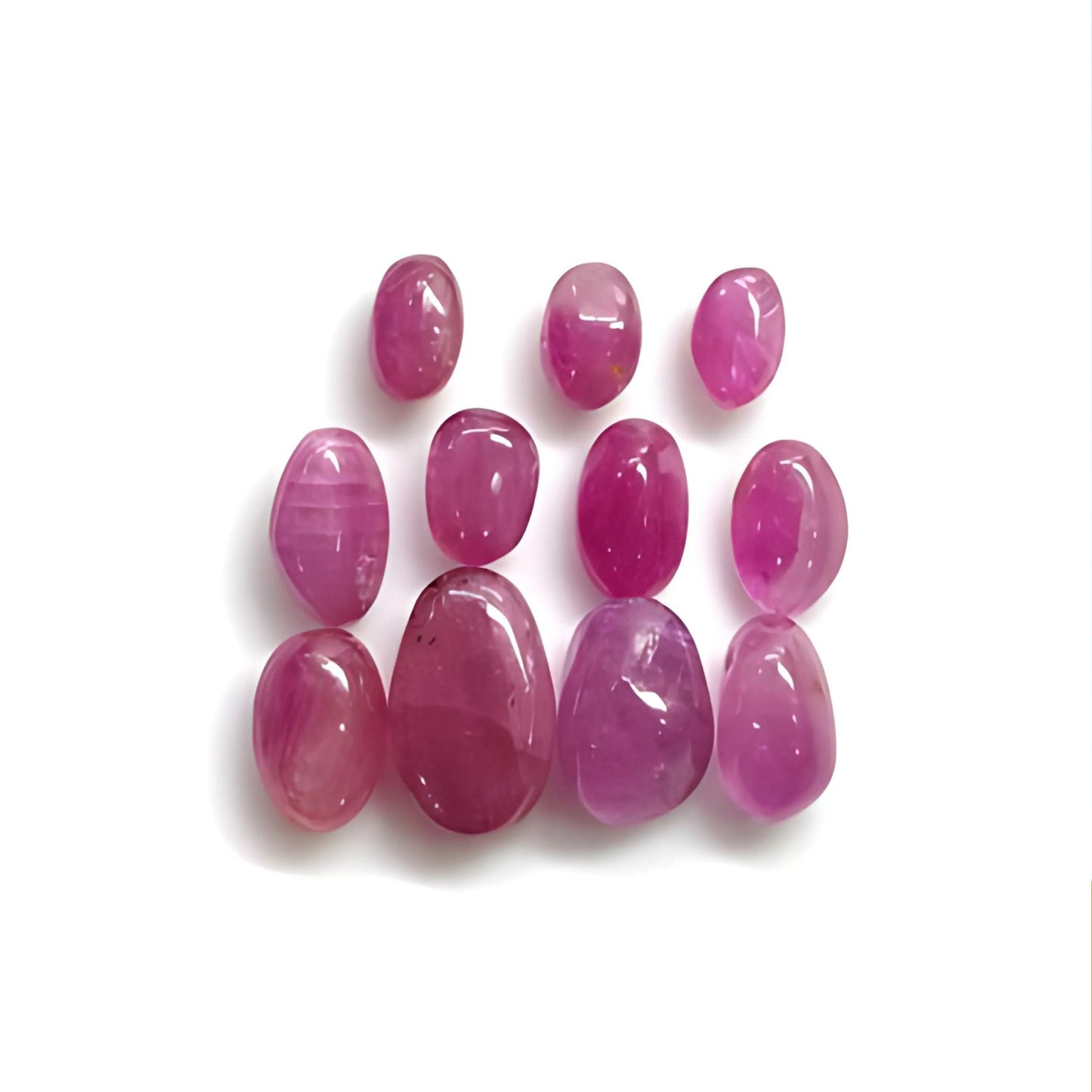 ruby uneven shape cabochon