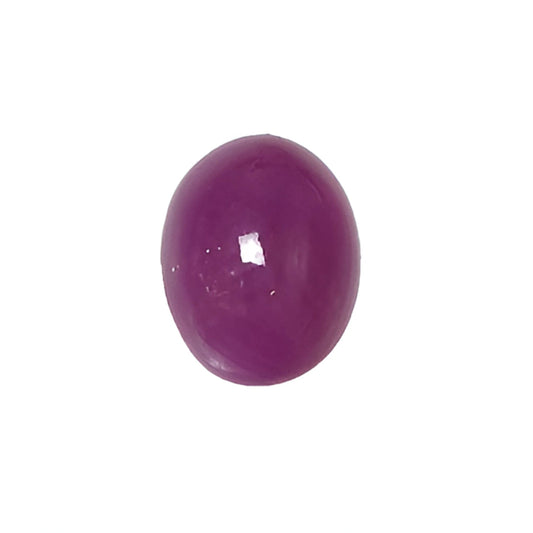ruby oval shape cabochon