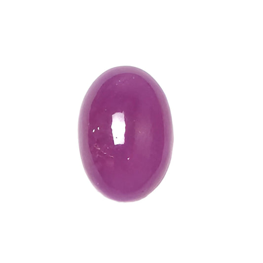ruby oval shape cabochon
