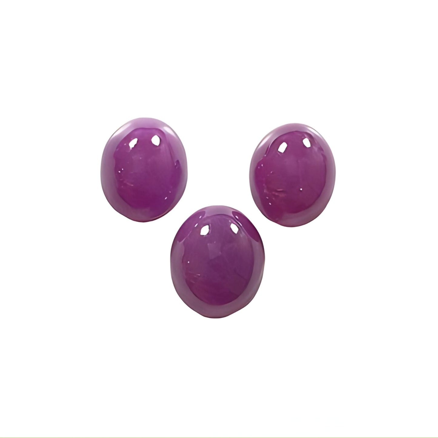 ruby oval shape cabochon