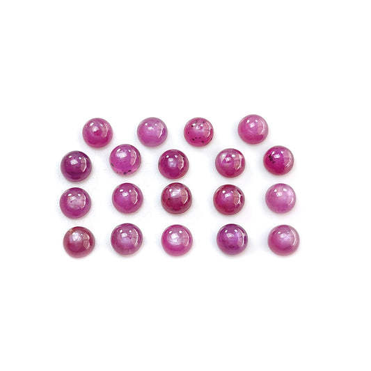 ルビーラウンドカボション