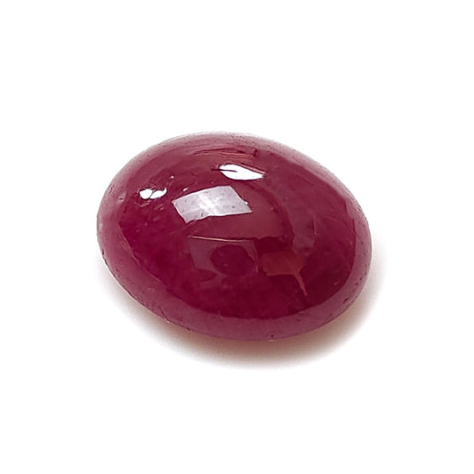 ruby cabochon gemstone
